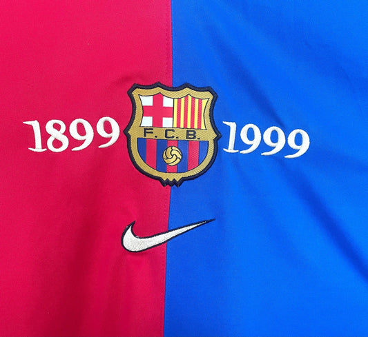 Retro Barcelona Home Shirt 99/00 - Long Sleeve – FullKit image 2