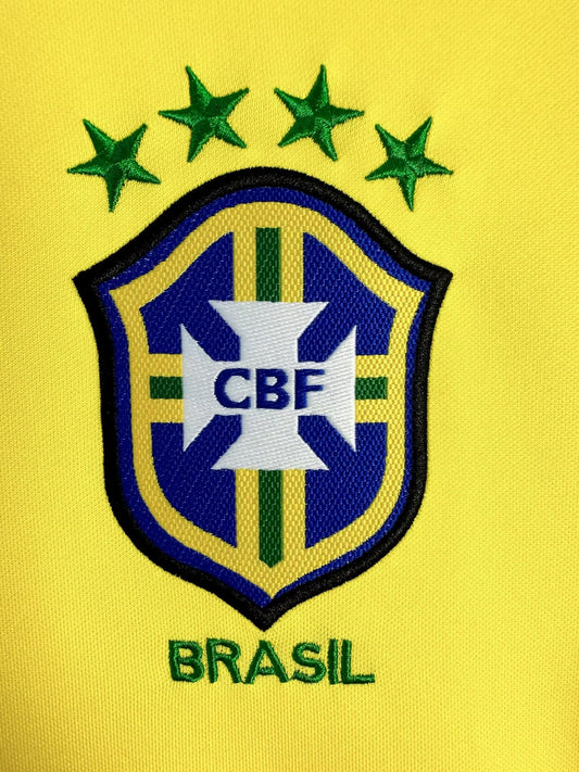 Retro Brazil Home Shirt 1998 - Long Sleeve – FullKit image 2