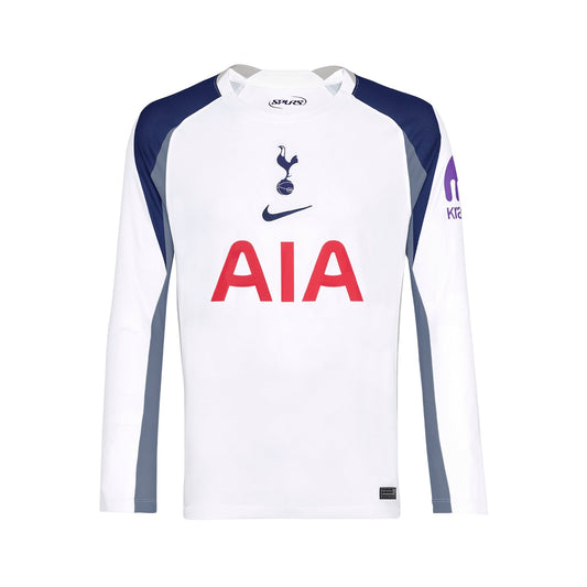 Tottenham Hotspur F.C Home Shirt 25/26 - Long Sleeve - FullKit