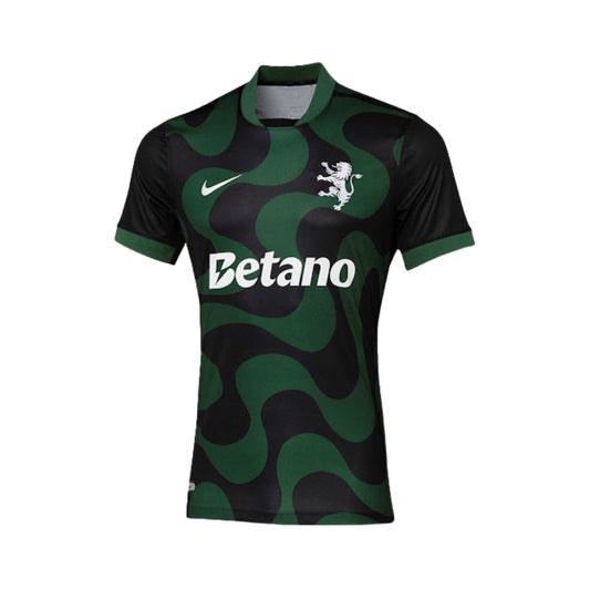 Sporting Preto Away Shirt 25/26 - FullKit