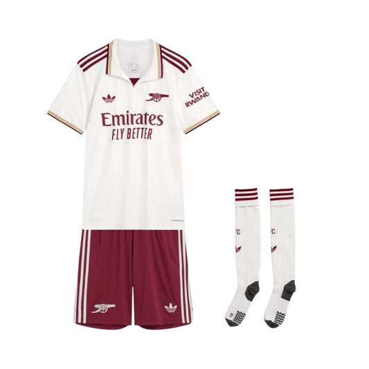 Kids Arsenal Third Shirt 25/26 - FullKit