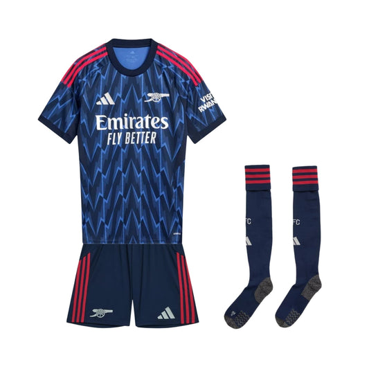 Kids Arsenal Away Shirt 25/26 - FullKit