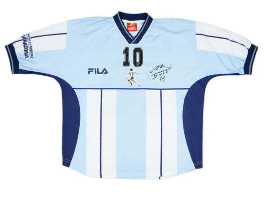 Retro Argentina Shirt 2001 - Maradona 10 – FullKit