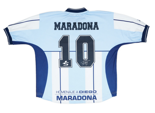 Retro Argentina Shirt 2001 - Maradona 10 – FullKit image 2