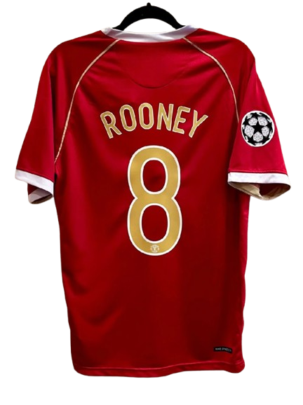 Retro Manchester United Home Shirt 06/07 - Rooney 8 – FullKit