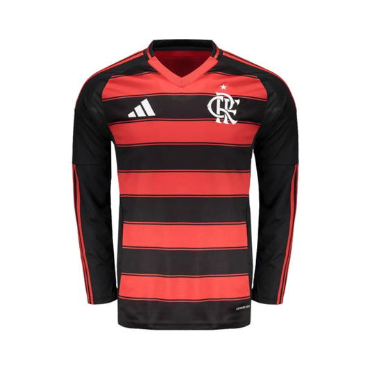 Flamengo Home Shirt 25/26 - Long Sleeve - FullKit