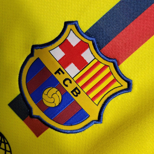 Retro Barcelona Away Shirt 08/09 – FullKit image 2