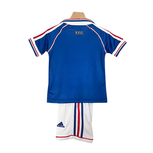 Kids Retro France Home Kit 1998 – FullKit image 2
