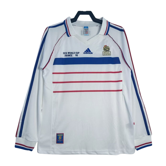 Retro France Away Shirt 1998 - Long Sleeve – FullKit