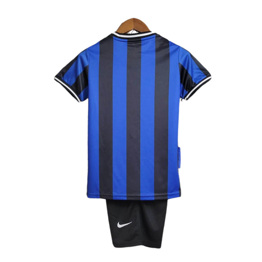 Kids Retro Inter Milan Home Kit 09/10 – FullKit image 2