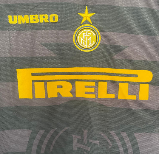 Retro Inter Milan Away Shirt 97/98 - Long Sleeve – FullKit image 2