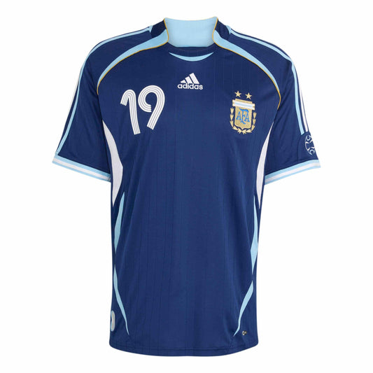 Retro Argentina Away Shirt 2006 - Messi 19 – FullKit image 2