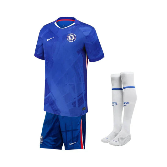 Kids Chelsea Home Shirt 25/26 - FullKit