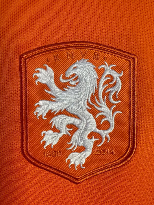 Retro Netherlands Home Shirt 2014 – FullKit image 2
