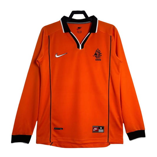 Retro Netherlands Home Shirt 1998 - Long Sleeve – FullKit