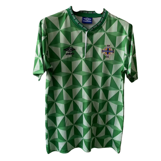 Retro Northern Ireland Home Shirt 1990 – FullKit