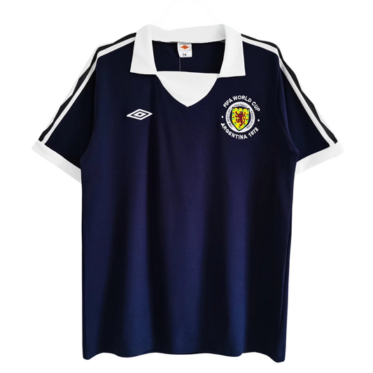 Retro Scotland Home Shirt 1978 – FullKit