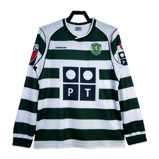 Retro Portugal Home Shirt 01/03 - Long Sleeve – FullKit
