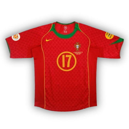 Retro Portugal Home Shirt 04/05 - FullKit image 2