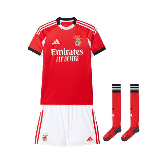 Kids Benfica Home Shirt 25/26 - FullKit