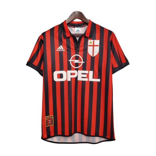 Retro AC Milan Home Shirt 99/00 – FullKit