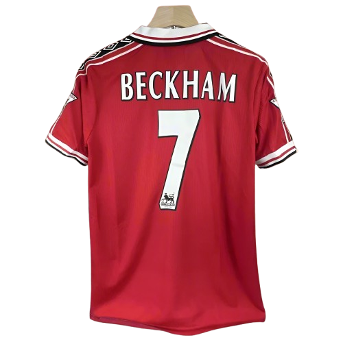 Retro Manchester United Home Shirt 98/99 - Beckham 7 – FullKit