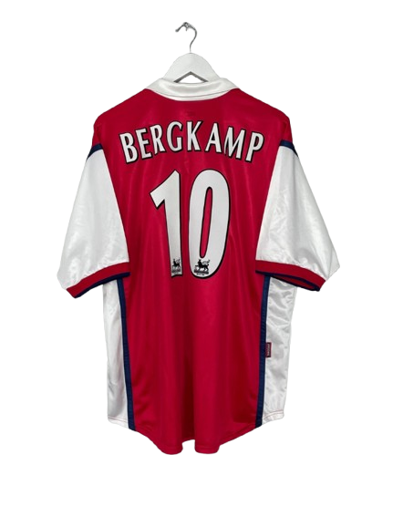 Retro Arsenal Home Shirt 97/98 - Bergkamp 10 – FullKit