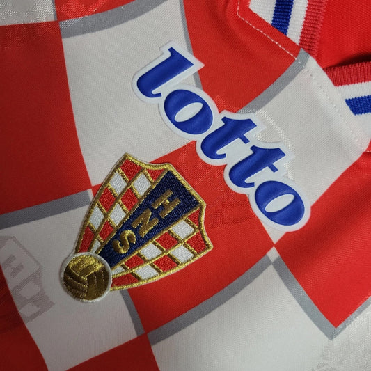 Retro Croatia Home Shirt 1998 – FullKit image 2