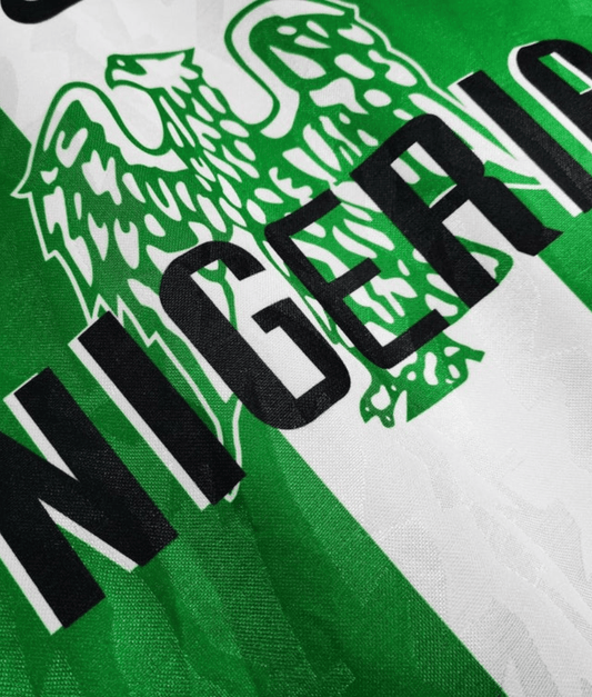 Retro Nigeria Home Shirt 1996 – FullKit image 2