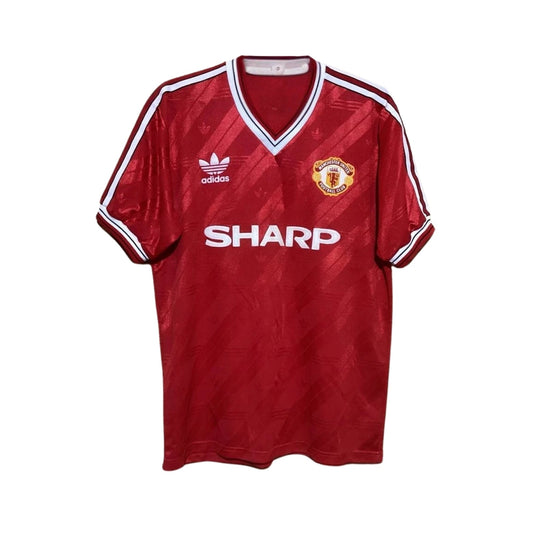 Manchester United Home Shirt 86/87 - FullKit