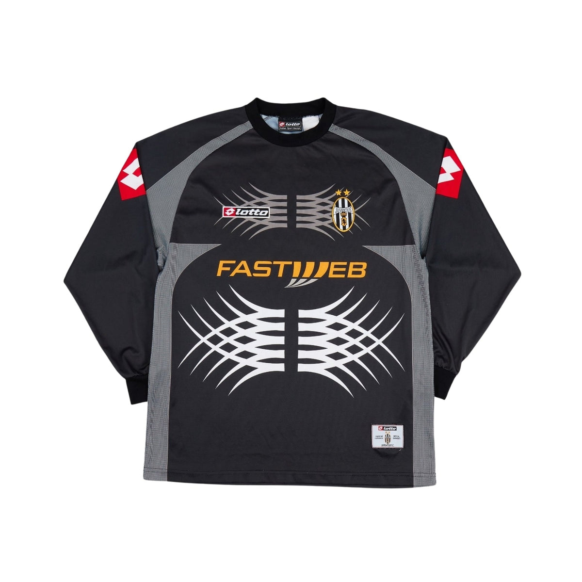 Retro Juventus Gardiens But Shirt 01/02 - Long Sleeve - FullKit