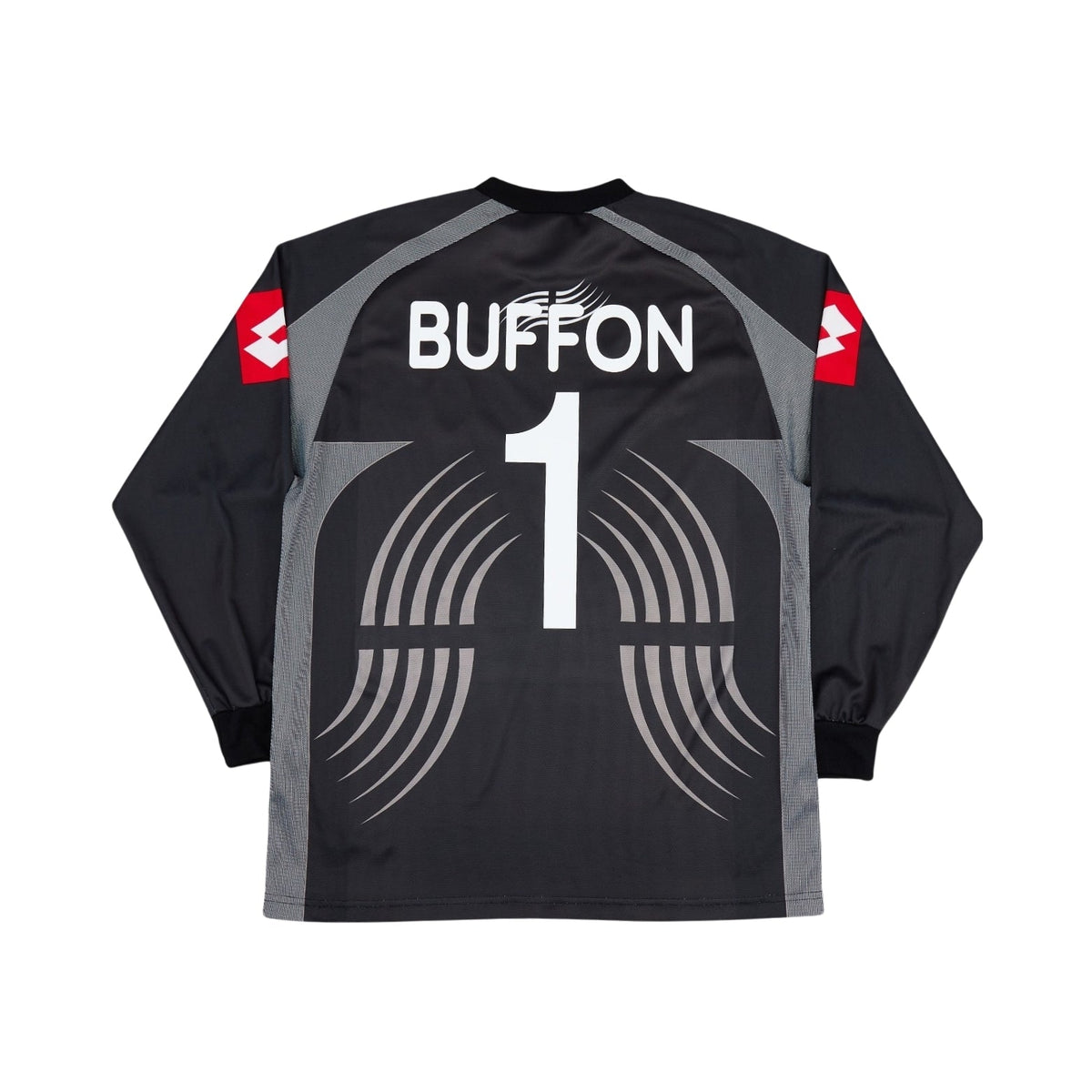 Retro Juventus Gardiens But Shirt 01/02 - Long Sleeve - FullKit image 2