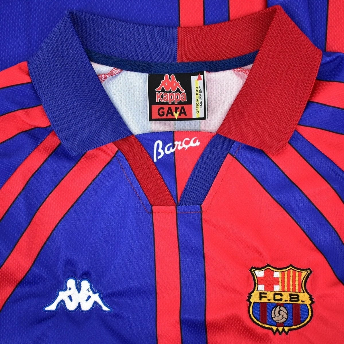 Retro Barcelona Home Shirt 97/98 - FullKit image 5