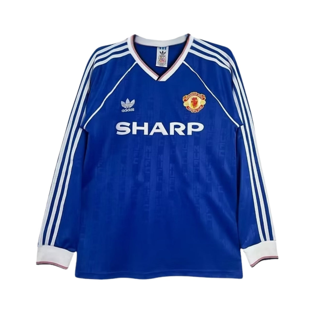 Manchester United Third Shirt 89/90 - Long Sleeve - FullKit