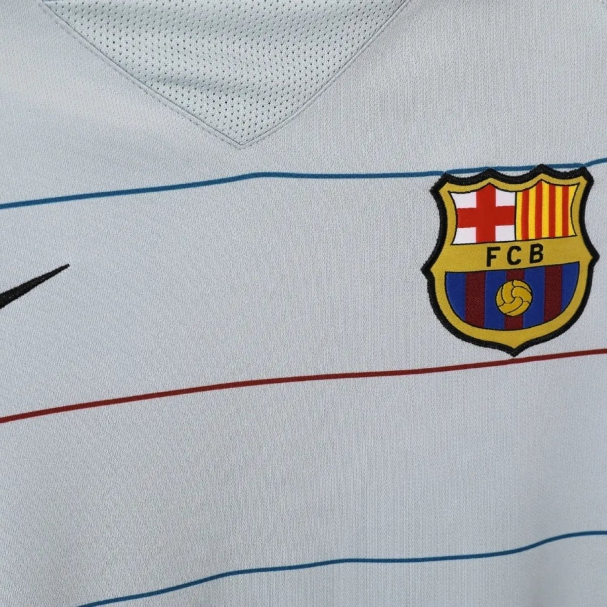 Retro Barcelona Away Shirt 04/05 - Long Sleeve - FullKit image 8