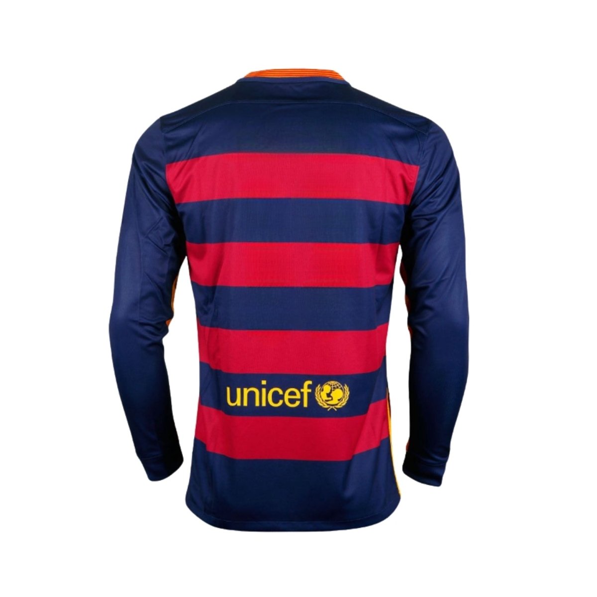 Barcelona Home Shirt 15/16 - Long Sleeve - FullKit image 4