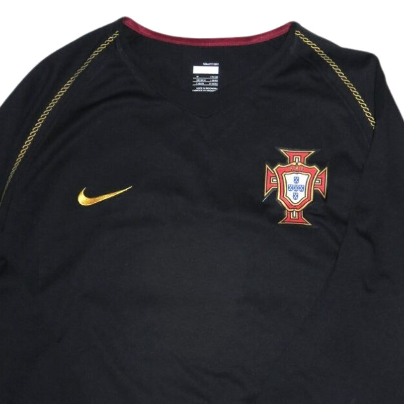 Retro Portugal Away Shirt 06/07 - Long Sleeve - FullKit image 3