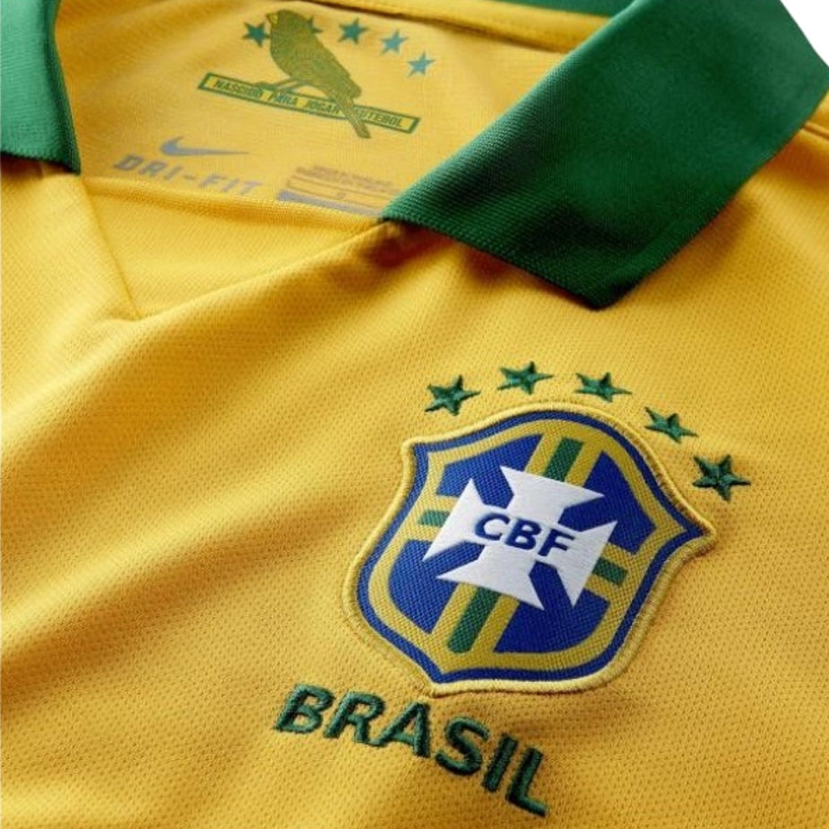 Brazil Home Shirt 13/14 - FullKit image 3