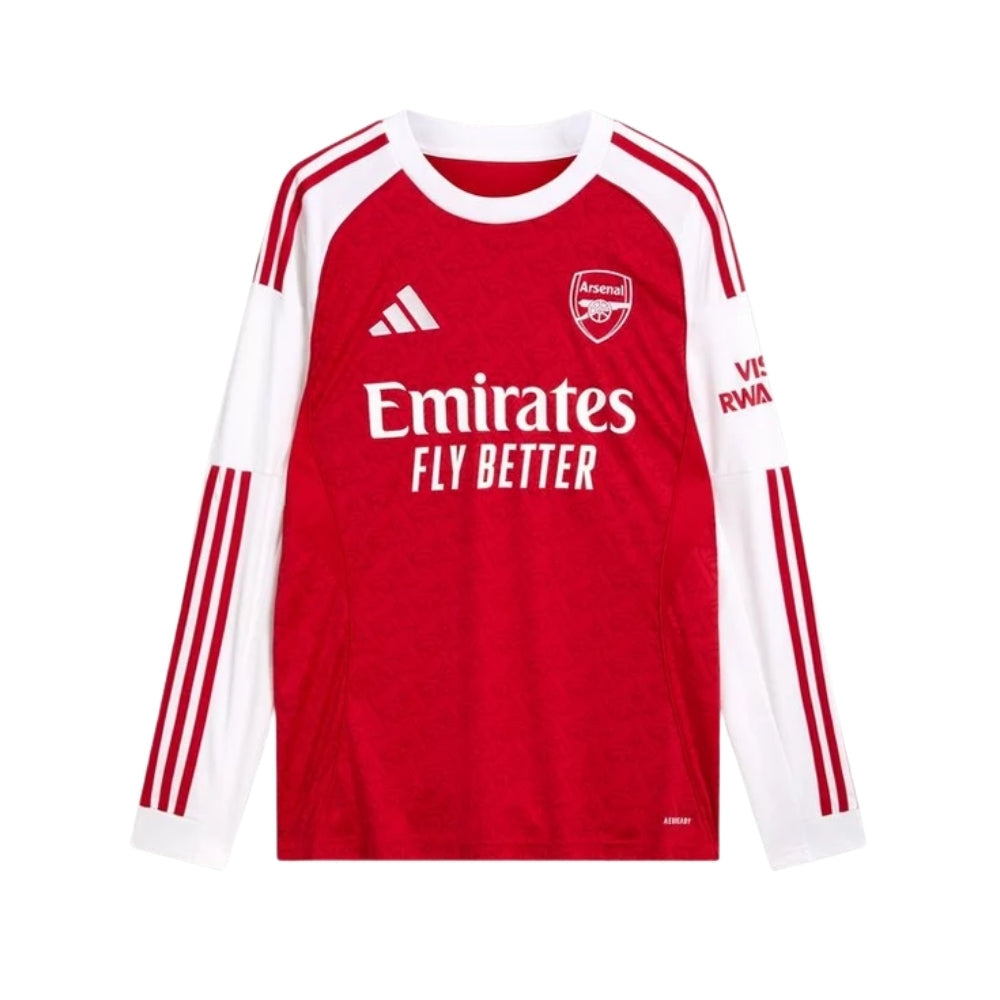 Arsenal Home Shirt 25/26 - Long Sleeve - FullKit