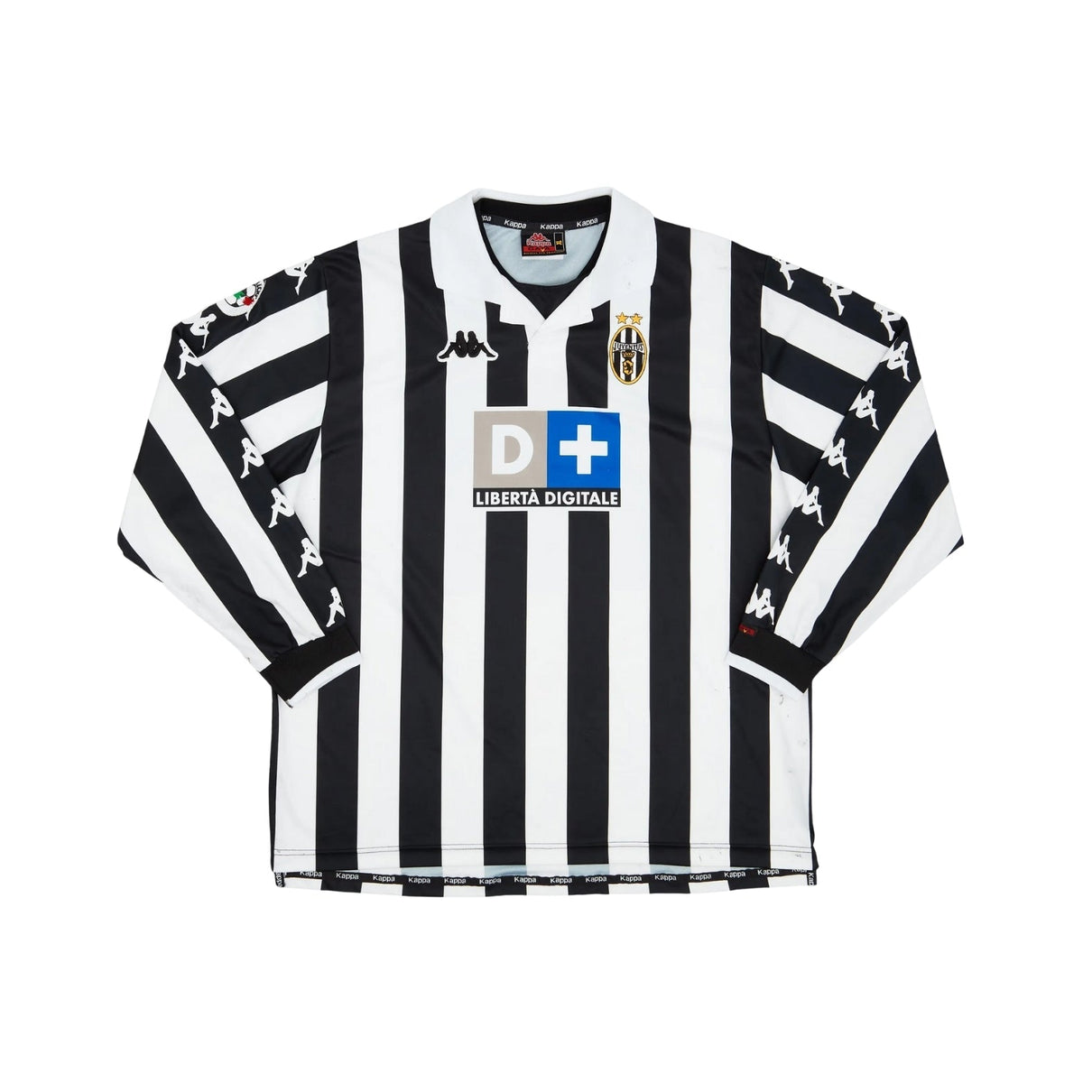 Retro Juventus Home Shirt 99/00 - Long Sleeve - FullKit