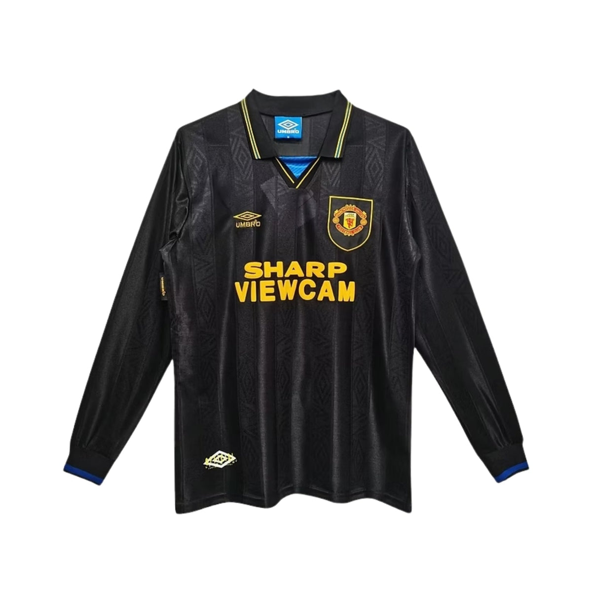 Retro Manchester United Away Shirt 93/94 - Long Sleeve - FullKit