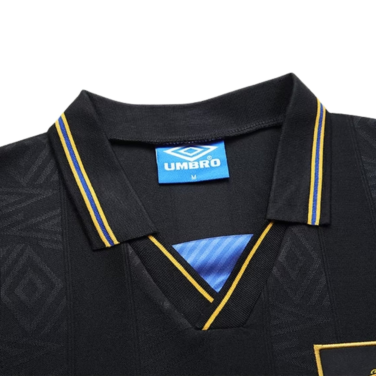 Retro Manchester United Away Shirt 93/94 - Long Sleeve - FullKit image 3