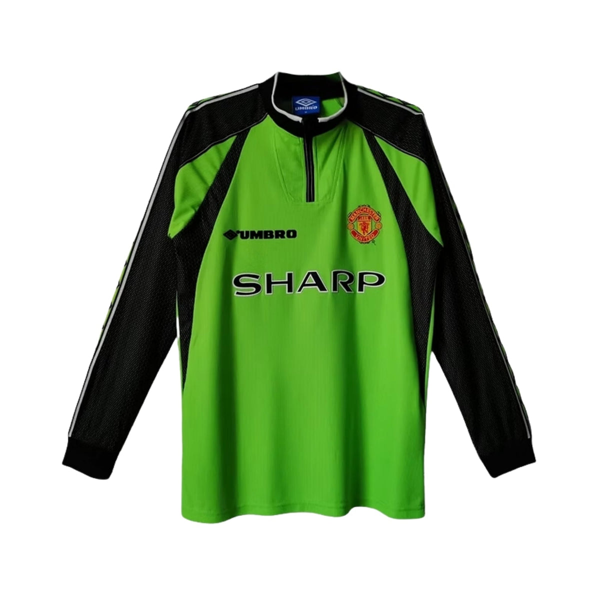 Retro Manchester United Goalkeeper Shirt 98/99 - Long Sleeve - FullKit