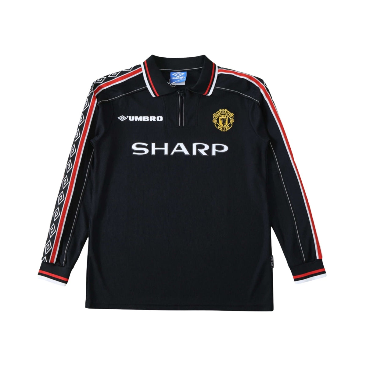 Retro Manchester United Third Shirt 98/99 - Long Sleeve - FullKit