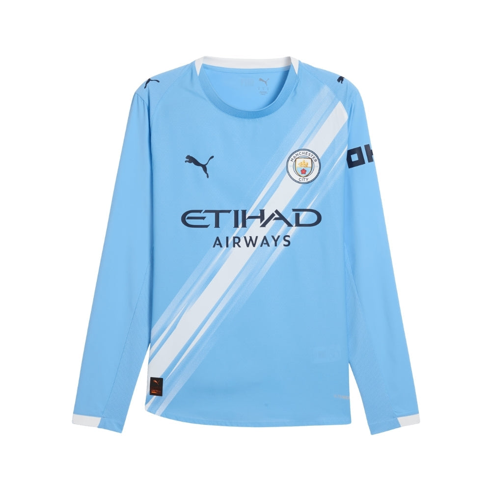 Manchester City Home Shirt 25/26 - Long Sleeve - FullKit