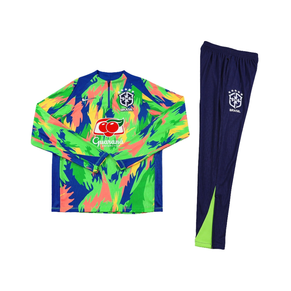 Brazil 1/2 Zip Tracksuit 25/26 - FullKit image 3