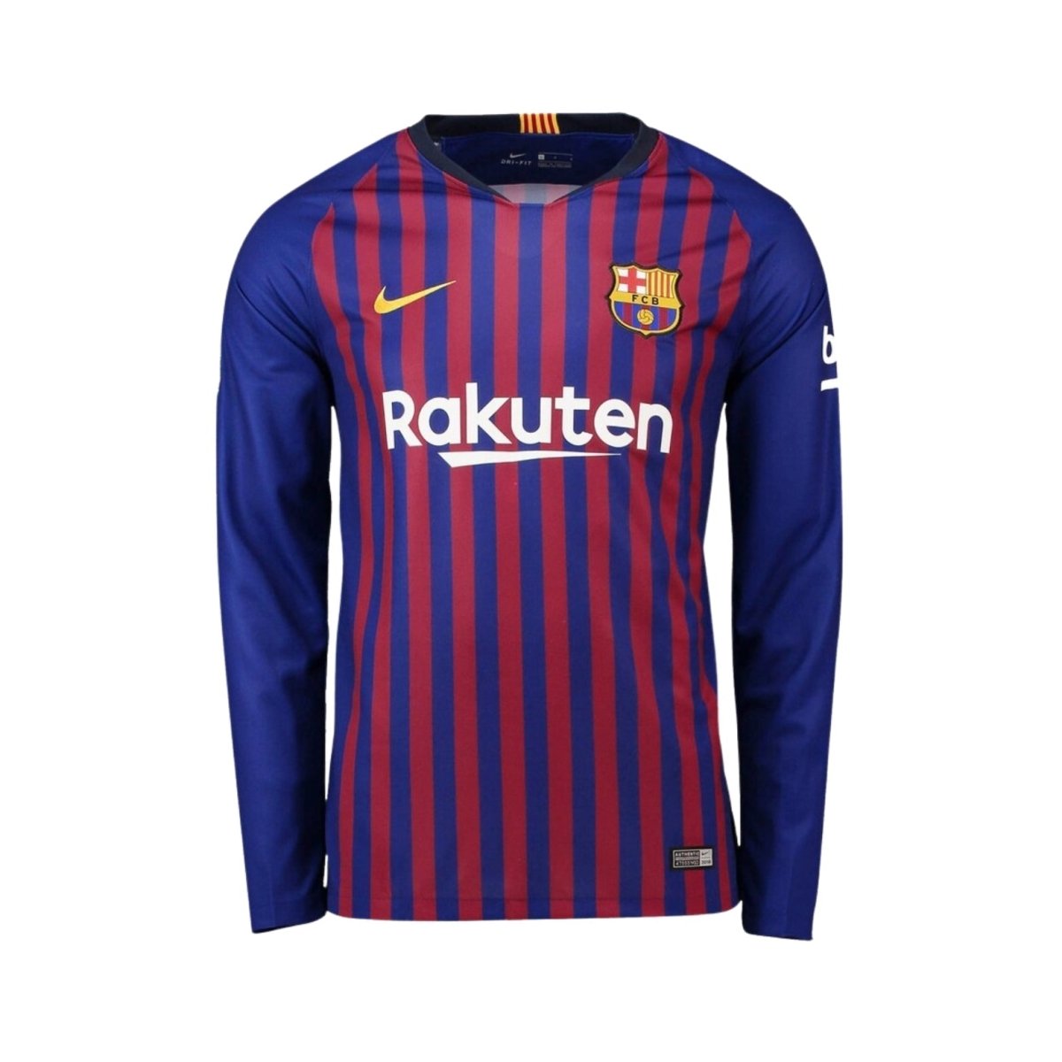 Barcelona Home Shirt 17/18 - Long Sleeve - FullKit