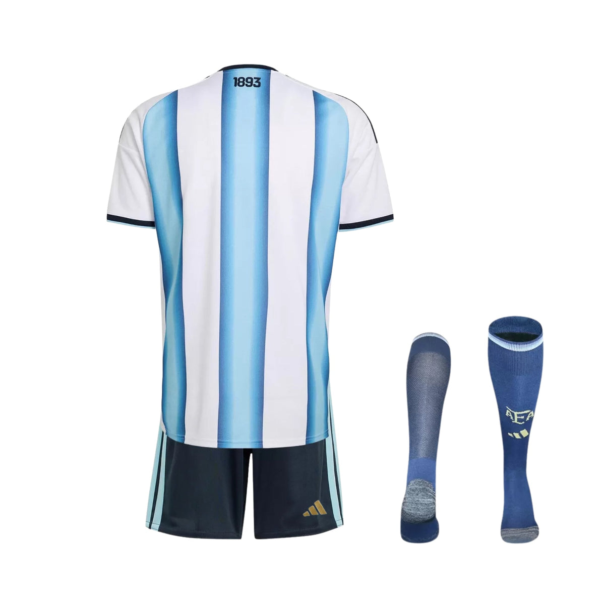 Kids Argentina Home Shirt 26/27 - World Cup 2026 - FullKit image 3