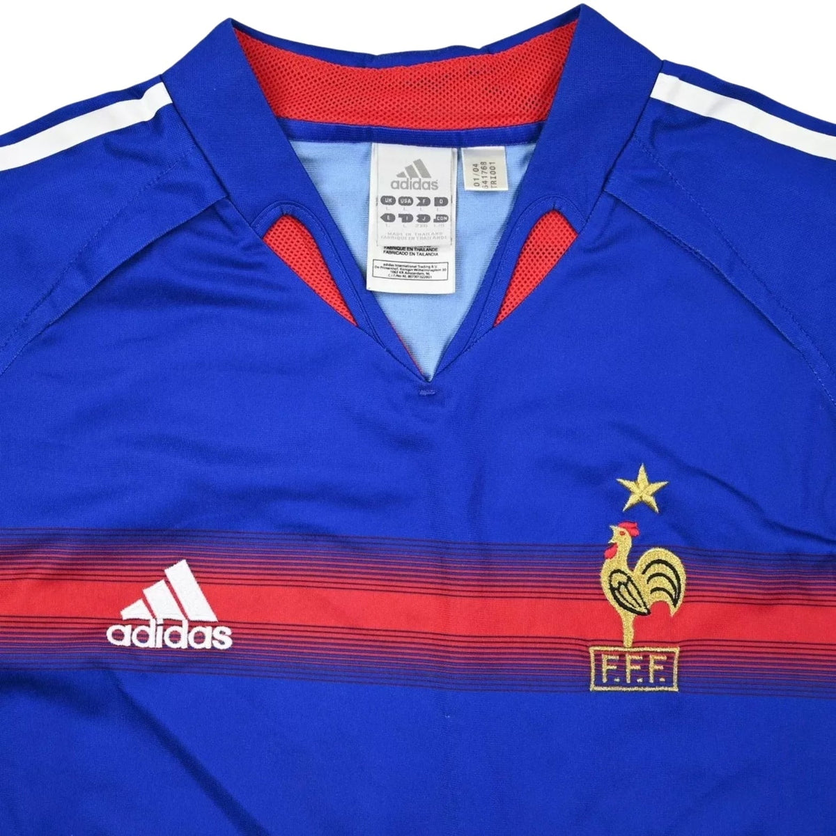 Retro France Home Shirt 04/05 - FullKit image 3