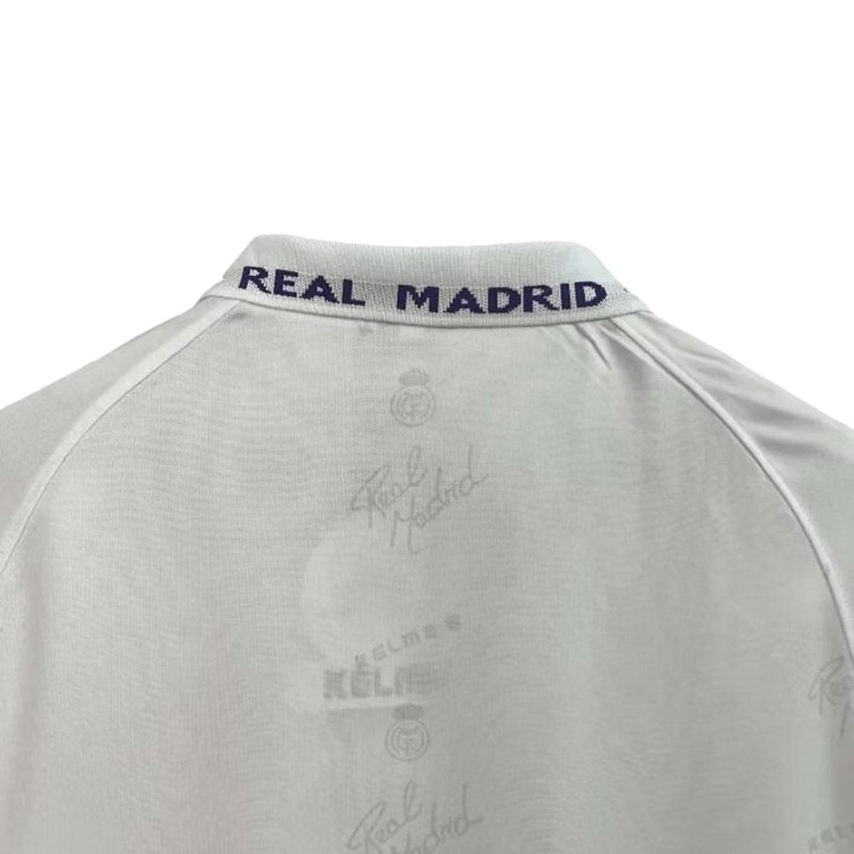Retro Real Madrid Home Shirt 94/95 - Long Sleeve - FullKit image 3